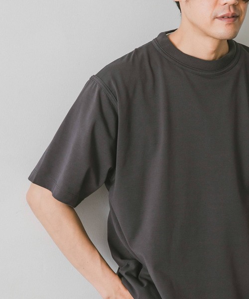 URBAN RESEARCH DOORS（アーバンリサーチドアーズ）の「バインダーショートスリーブTシャツ（Tシャツ/カットソー・メンズ・チャコールグレー/ミント/ホワイト・LARGE/MEDIUM）」の9枚目の写真