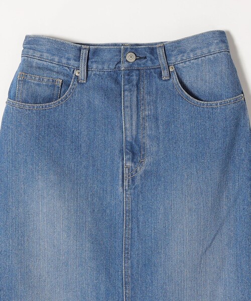SHIPS any（シップス エニィ）の「SHIPS any:〈ウォッシャブル〉ストレート デニム スカート［SHIPS any DENIM］◇（デニムスカート・レディース・ブルー・36/38/40）」の3枚目の写真