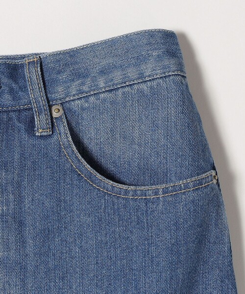 SHIPS any（シップス エニィ）の「SHIPS any:〈ウォッシャブル〉ストレート デニム スカート［SHIPS any DENIM］◇（デニムスカート・レディース・ブルー・36/38/40）」の6枚目の写真