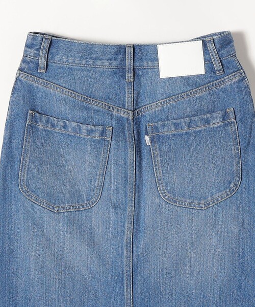 SHIPS any（シップス エニィ）の「SHIPS any:〈ウォッシャブル〉ストレート デニム スカート［SHIPS any DENIM］◇（デニムスカート・レディース・ブルー・36/38/40）」の8枚目の写真