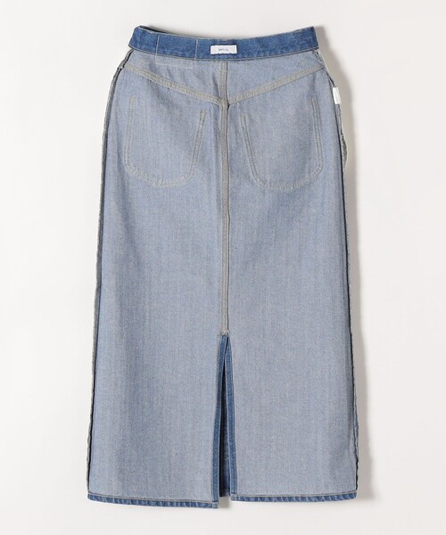 SHIPS any（シップス エニィ）の「SHIPS any:〈ウォッシャブル〉ストレート デニム スカート［SHIPS any DENIM］◇（デニムスカート・レディース・ブルー・36/38/40）」の10枚目の写真