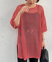 メッシュ半袖ニット【ZOZOTOWN限定アイテム】