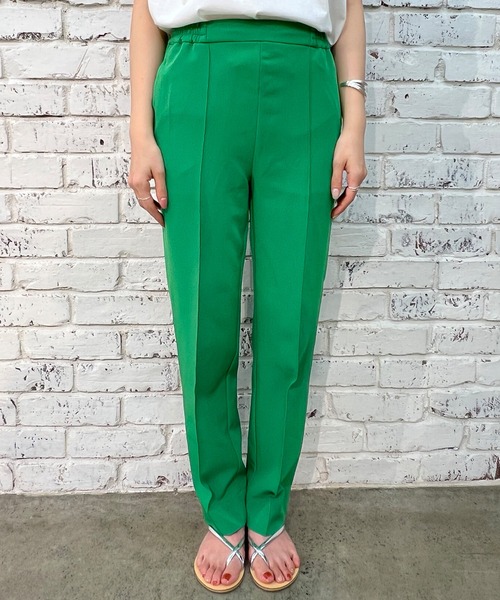 SHENERY（シーナリー）の「センターステッチドロストパンツ（その他パンツ・レディース・グリーン/ダークネイビー・36/38）」の19枚目の写真