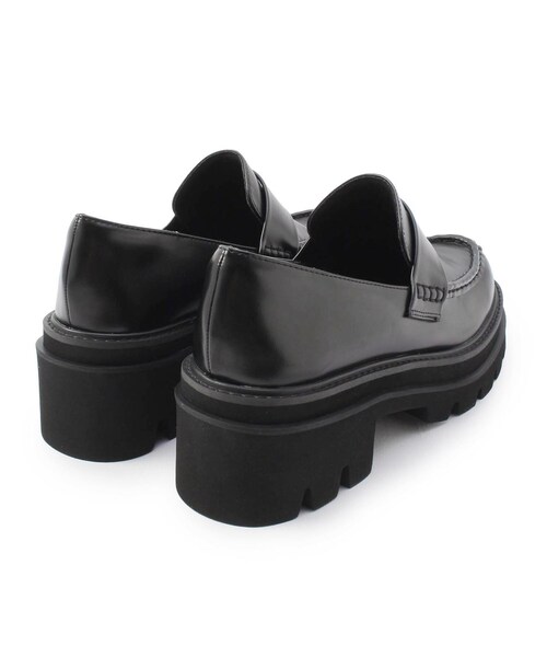 ESPERANZA（エスペランサ）の「厚底タンクソールローファー（パンプス・レディース・ブラック・LL/S/M/L）」の6枚目の写真