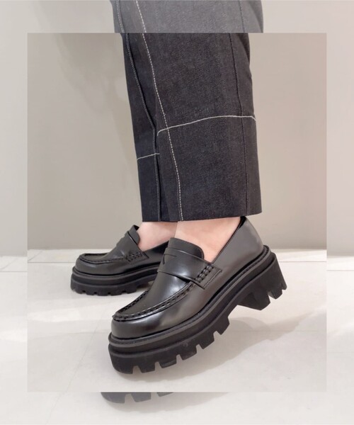 ESPERANZA（エスペランサ）の「厚底タンクソールローファー（パンプス・レディース・ブラック・LL/S/M/L）」の11枚目の写真