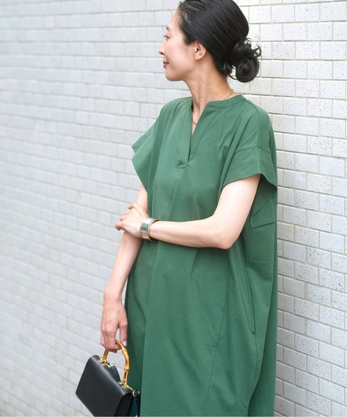 セール】《追加3》ロングカフタンTシャツワンピース（ワンピース