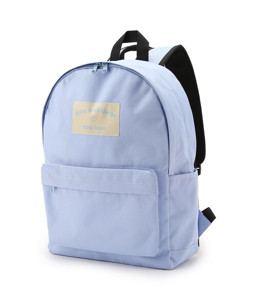 PINK-latte（ピンクラテ）の「◆【容量約22L】カラフルバリエーション リュック（バックパック/リュック・キッズ・ライトパープル/ブラック/ライトグリーン/ネイビー/ライトブルー・00）」の4枚目の写真