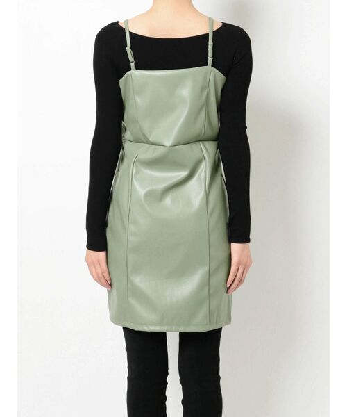 EMODA（エモダ）の「フィットミニワンピース（ワンピース・レディース・アイボリー/ブラック/ミント・FREE）」の15枚目の写真