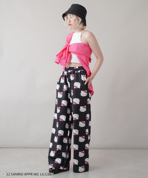 sanrio（サンリオ）の「【HELLO KITTY/ハローキティ】総柄ロゴ