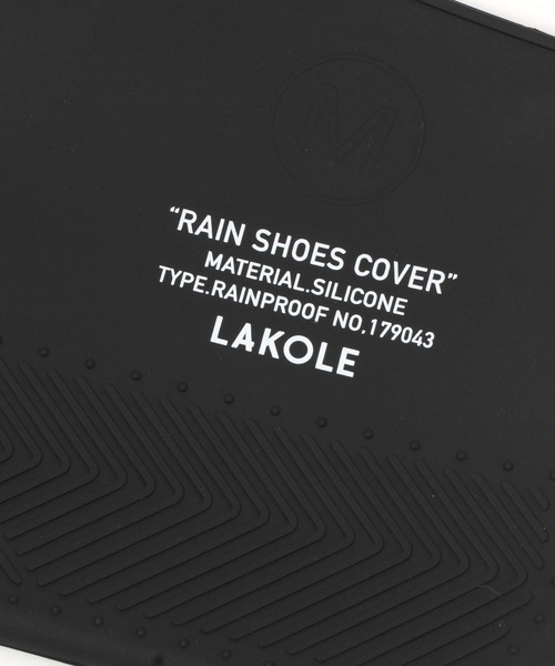 LAKOLE（ラコレ）の「レインシューズカバー / 281484（シューケア用品・レディース・ホワイト/ブラック/グレー・LARGE/MEDIUM）」の14枚目の写真