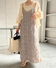 Bab | シャギージャガードキャミワンピース(ワンピース)