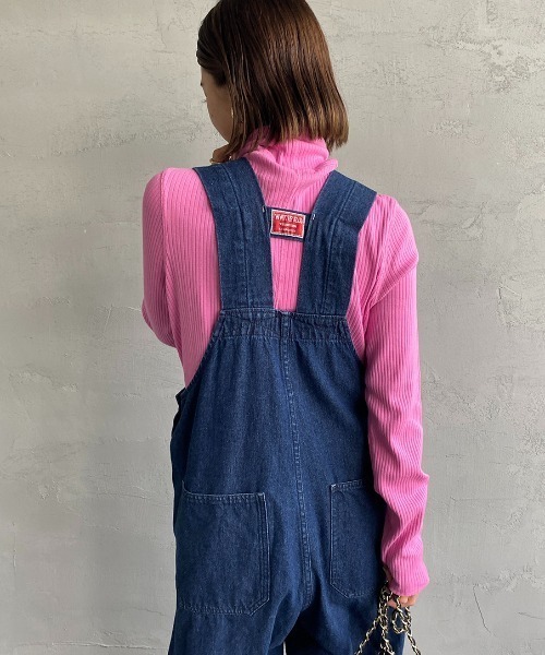 THE SHINZONE（ザ　シンゾーン）の「[THE SHINZONE/ザ シンゾーン] ハイネックリブTシャツ（Tシャツ/カットソー・レディース・ホワイト/ブラック/ピンク/ブルー/イエロー・F）」の9枚目の写真