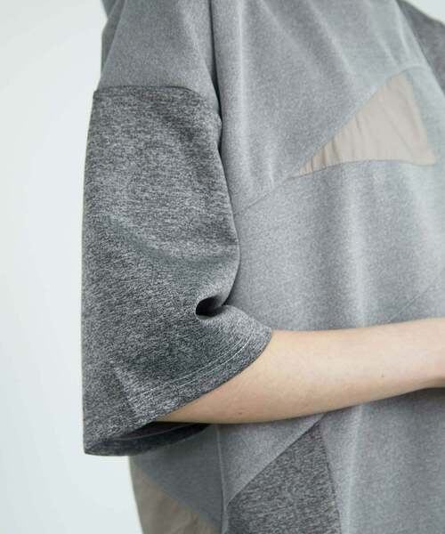 FRAPBOIS（フラボア）の「パッチフーディー（Tシャツ/カットソー・レディース・グレー/ブラック・1/2）」の7枚目の写真