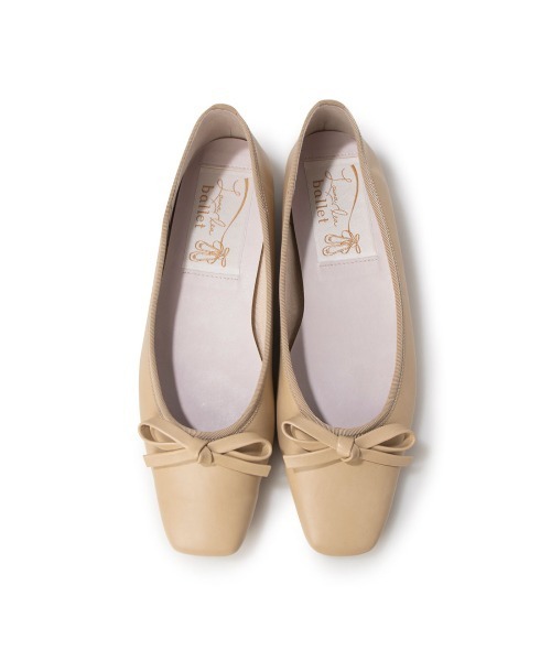 Launa lea ballet(ラウナレア バレエ)の「【レイン対応】 スクエアトゥバレエシューズ(RB7002A)(バレエシューズ・レディース・ブラック/ライトブラウン/ネイビー/ライトベージュ/アイボリー/ライトブルー/シルバー/パープル/ライトピンク/ゴールド/レッド・24.0cm/25.0cm/23.0cm/21.5cm/24.5cm/25.5cm/22.5cm/22.0cm/23.5cm/26.0cm/24.5㎝)」の22枚目の写真