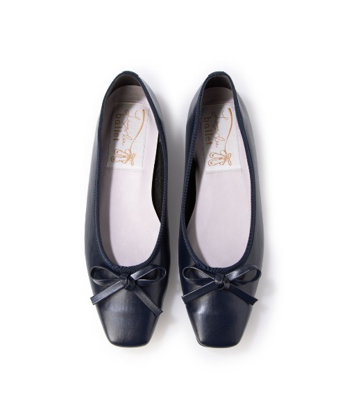 Launa lea ballet(ラウナレア バレエ)の「【レイン対応】 スクエアトゥバレエシューズ(RB7002A)(バレエシューズ・レディース・ブラック/ライトブラウン/ネイビー/ライトベージュ/アイボリー/ライトブルー/シルバー/パープル/ライトピンク/ゴールド/レッド・24.0cm/25.0cm/23.0cm/21.5cm/24.5cm/25.5cm/22.5cm/22.0cm/23.5cm/26.0cm/24.5㎝)」の21枚目の写真