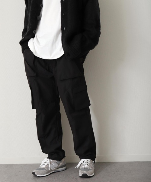 ZIP FIVE(ジップファイブ)の「【ZIP FIVE】ストレッチベイカーカーゴパンツ(カーゴパンツ・メンズ・ブラック/カーキ/ダークベージュ・MEDIUM/LARGE/X-LARGE)」の4枚目の写真