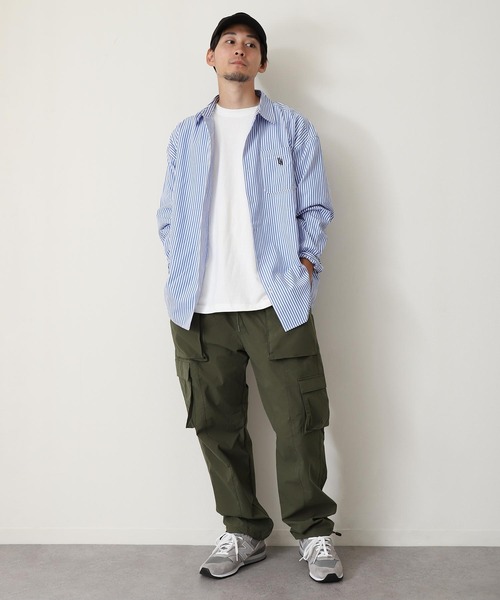 ZIP FIVE(ジップファイブ)の「【ZIP FIVE】ストレッチベイカーカーゴパンツ(カーゴパンツ・メンズ・ブラック/カーキ/ダークベージュ・MEDIUM/LARGE/X-LARGE)」の20枚目の写真