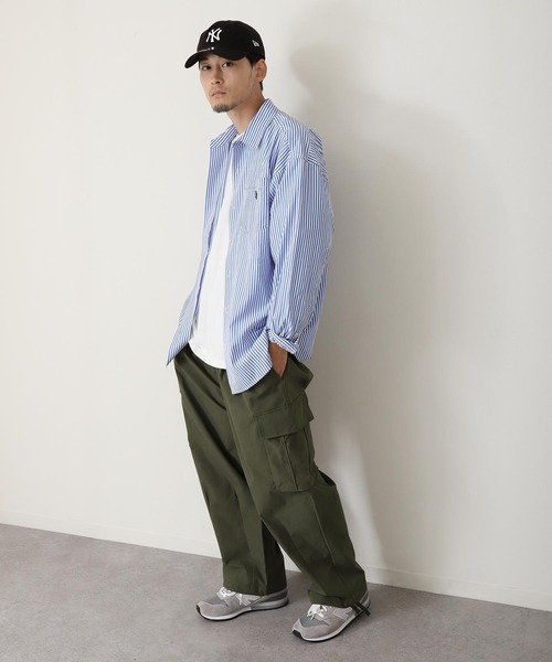 ZIP FIVE(ジップファイブ)の「【ZIP FIVE】ストレッチベイカーカーゴパンツ(カーゴパンツ・メンズ・ブラック/カーキ/ダークベージュ・MEDIUM/LARGE/X-LARGE)」の21枚目の写真