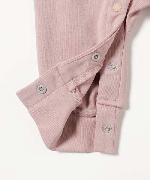 BEAMS mini（ビームスミニ）の「【WEB限定】BEAMS mini / スマイルプリント ロンパース (70～80cm)（ロンパース・キッズ・ライトグレー/ライトブルー/レッド系その他/ミント・80/70）」の15枚目の写真