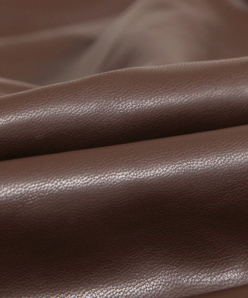 Julia Boutique（ジュリアブティック）の「ハイウエストフェイクレザーショートパンツ/22514（その他パンツ・レディース・ブラック/アイボリー/ブラウン・ONE）」の21枚目の写真