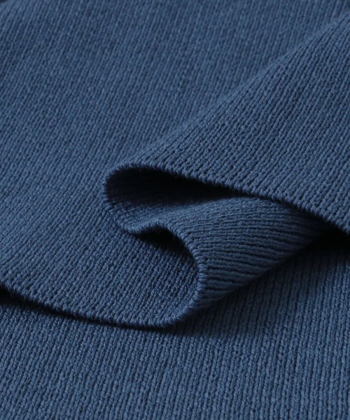 F by ROSSO(エフバイロッソ)の「F by ROSSO ウォッシャブルペプラムニット(ニット/セーター・レディース・ブルー/ブラック/オフホワイト・FREE)」の6枚目の写真