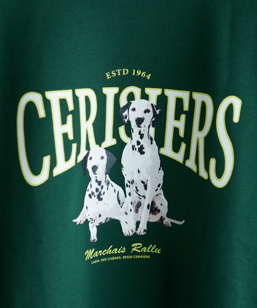 DISCOAT（ディスコート）の「【WEB限定】アニマルグラフィックビッグスウェット《ユニセックス》（スウェット・レディース・ライトグレー/ダークグリーン/ライトベージュ・FREE）」の18枚目の写真