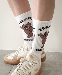 WEGO（ウィゴー）の「WEGO/パターンデザインレギュラーソックス（ソックス/靴下）」