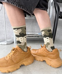 WEGO（ウィゴー）の「WEGO/パターンデザインレギュラーソックス（ソックス/靴下）」