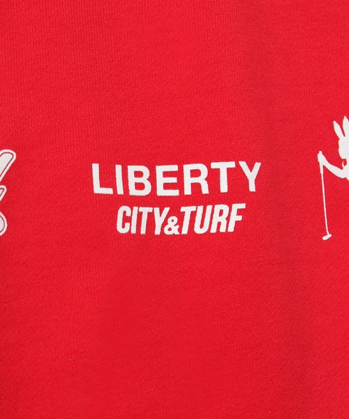 LIBERTY CITY（リバティシティ）の「【LIBERTY CITY/リバティーシティ】 [EAGLE] スウェット（スウェット・メンズ・レッド/ブラック・2/4/3）」の5枚目の写真