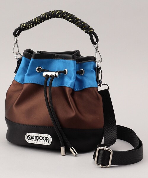 OUTDOOR PRODUCTS(アウトドアプロダクツ)の「OUTDOOR PRODUCTS/アウトドアプロダクツ 【別注カラーあり】サテンミニショルダードロストバッグ(ショルダーバッグ・レディース・ピンク/ブラウン系その他/ブルーグリーン/チャコールグレー/ブラウン・ONE SIZE)」の6枚目の写真
