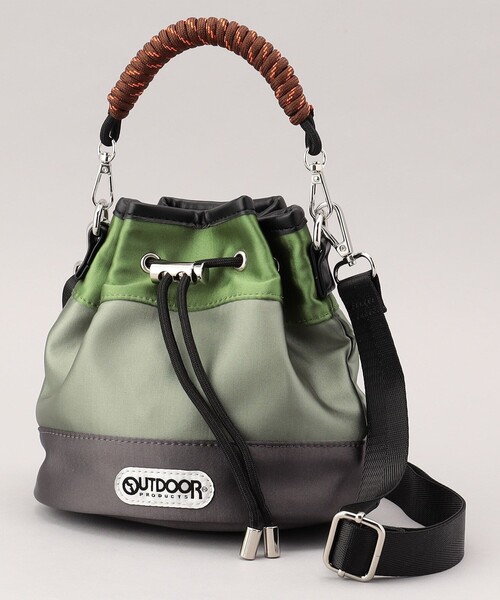 OUTDOOR PRODUCTS(アウトドアプロダクツ)の「OUTDOOR PRODUCTS/アウトドアプロダクツ 【別注カラーあり】サテンミニショルダードロストバッグ(ショルダーバッグ・レディース・ピンク/ブラウン系その他/ブルーグリーン/チャコールグレー/ブラウン・ONE SIZE)」の11枚目の写真