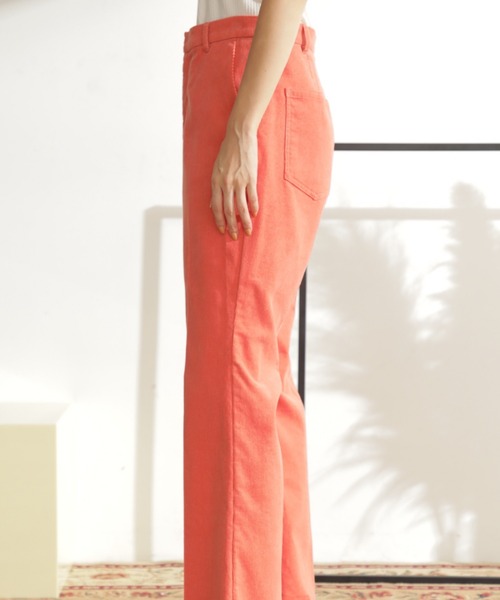 mag.by c（マグバイシー）の「(mag.by c)セミフレアパンツ（その他パンツ・レディース・ピンク/グリーン/ブラウン・SMALL/MEDIUM）」の14枚目の写真