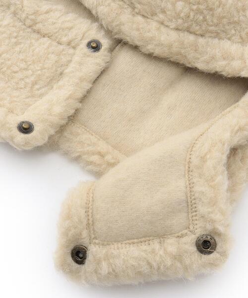 THE SHOP TK （ザ ショップ ティーケー ）の「◆【CLUEL 11月号掲載】/【COLDBREAKER別注】フードネックウォーマー（ネックウォーマー/スヌード・レディース・ベージュ/ダークブラウン・00）」の9枚目の写真