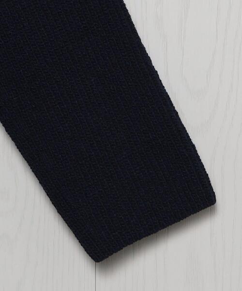 H BEAUTY&YOUTH UNITED ARROWS(エイチビューティーアンドユースユナイテッドアローズ)の「<H>5GAUGE V NECK KNIT PULLOVER/ニット(ニット/セーター・レディース・ケリー/ネイビー・FREE)」の8枚目の写真