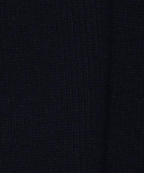 H BEAUTY&YOUTH UNITED ARROWS(エイチビューティーアンドユースユナイテッドアローズ)の「<H>5GAUGE V NECK KNIT PULLOVER/ニット(ニット/セーター・レディース・ケリー/ネイビー・FREE)」の10枚目の写真