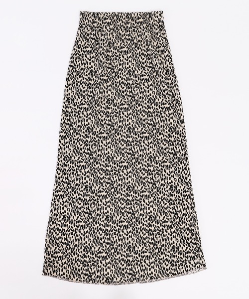WC(ダブル シー)の「レオパードロングスカート(スカート・レディース・ベージュ/ブラック・FREE)」の19枚目の写真