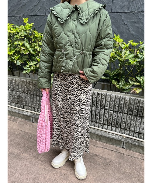 WC(ダブル シー)の「レオパードロングスカート(スカート・レディース・ベージュ/ブラック・FREE)」の17枚目の写真