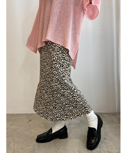 未使用✨ダブルウエストレオパードスカート DOUBLE STANDARD CLOTHING（ダブルスタンダードクロージング）の