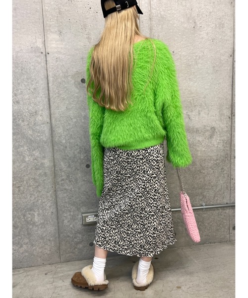 【激レア】W♡C ダブルシー ヒョウ柄 レオパード チュチュスカート 激レア】W♡C 初期/ヒョウ柄パニエ チュールスカート/若槻千夏