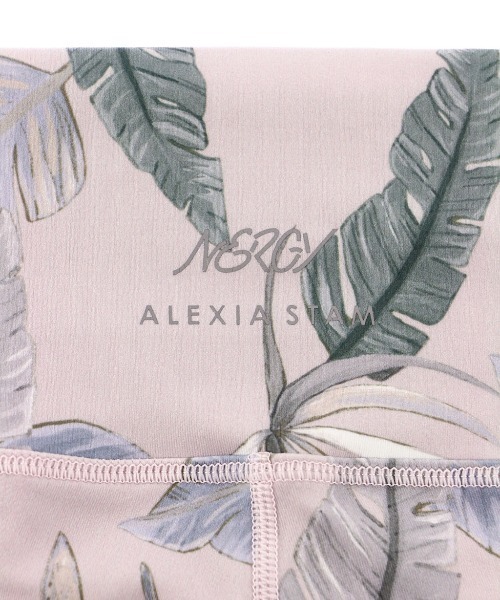 ALEXIA STAM（アリシアスタン）の「NERGY Paradise Blast Training Pants / トレーニングパンツ（レギンス/スパッツ・レディース・ピンク/グリーン・S/M/L）」の12枚目の写真