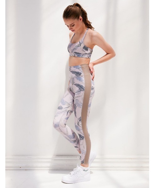 ALEXIA STAM（アリシアスタン）の「NERGY Paradise Blast Training Pants / トレーニングパンツ（レギンス/スパッツ・レディース・ピンク/グリーン・S/M/L）」の7枚目の写真