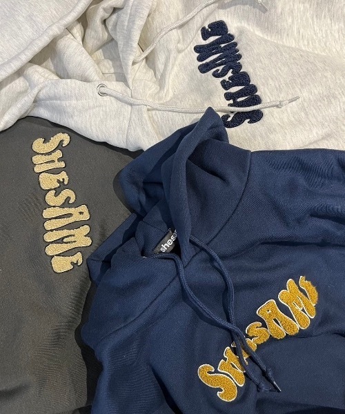 shesame（シーセム）の「裏キモウフーディshesame（パーカー・レディース・ネイビー/オートミール/ダークブラウン/スミクロ・フリー/MEDIUM/LARGE）」の8枚目の写真