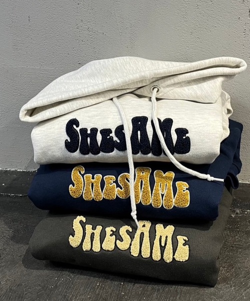 shesame（シーセム）の「裏キモウフーディshesame（パーカー・レディース・ネイビー/オートミール/ダークブラウン/スミクロ・フリー/MEDIUM/LARGE）」の10枚目の写真