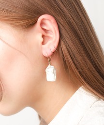 MUSES》ケシパールピアス MUSES｜ミューズのピアス（両耳用）（リング