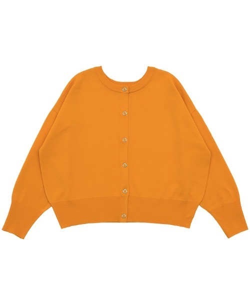 2wayクルーネックオーバーサイズカーディガン（カーディガン/ボレロ