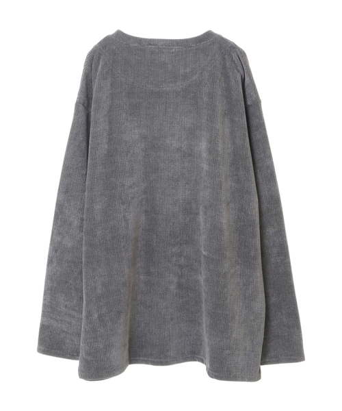 【MASTER FRAME】べロアワッフルフェイクレイヤードロングスリーブ(その他トップス)|MASTER FRAME(マスターフレーム ) 【MASTER FRAME】べロアワッフルフェイクレイヤードロングスリーブ(その他トップス)|MASTER FRAME(マスターフレーム )