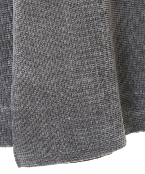 【MASTER FRAME】べロアワッフルフェイクレイヤードロングスリーブ(その他トップス)|MASTER FRAME(マスターフレーム ) 【MASTER FRAME】べロアワッフルフェイクレイヤードロングスリーブ(その他トップス)|MASTER FRAME(マスターフレーム )