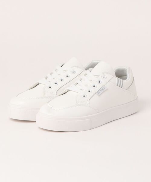 STYLEBLOCK（スタイルブロック）の「シンプルスニーカー（スニーカー・レディース・ホワイト/ピンク・35/37/38/39/36/40）」の5枚目の写真