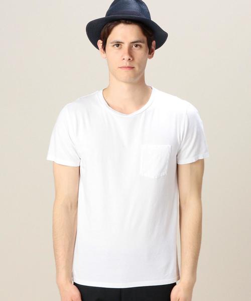 BEAUTY&YOUTH UNITED ARROWS(ビューティーアンドユースユナイテッドアローズ)の「<Freeseam> CN 1POC SSL WHT/Tシャツ ◆(Tシャツ/カットソー・メンズ・ホワイト・M(2)/S(1)/L(3))」の4枚目の写真