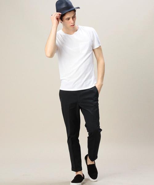 BEAUTY&YOUTH UNITED ARROWS(ビューティーアンドユースユナイテッドアローズ)の「<Freeseam> CN 1POC SSL WHT/Tシャツ ◆(Tシャツ/カットソー・メンズ・ホワイト・M(2)/S(1)/L(3))」の6枚目の写真